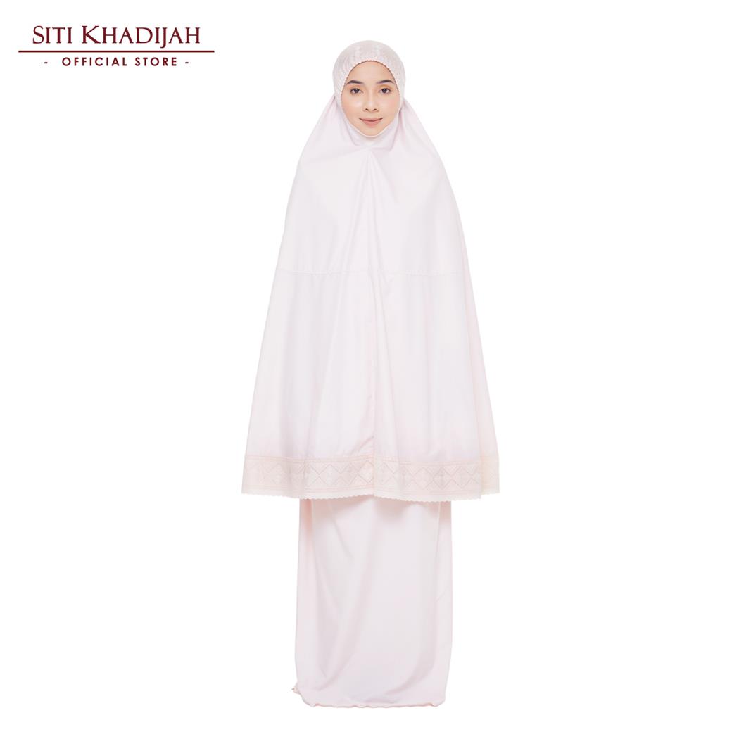 Siti Khadijah Telekung Signature Ayla In Nude Pink L Temptations