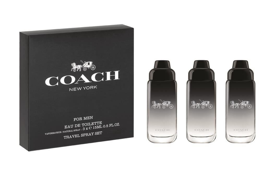 Coach Man Trio Purse Spray Set 15mlx3 Temptations Malaysia Airlines