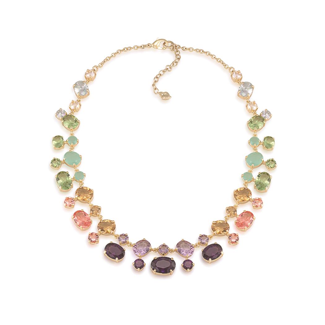 CAROLEE CANDY COLOR OMBRE CRYSTAL NECKLACE - Temptations - Malaysia ...