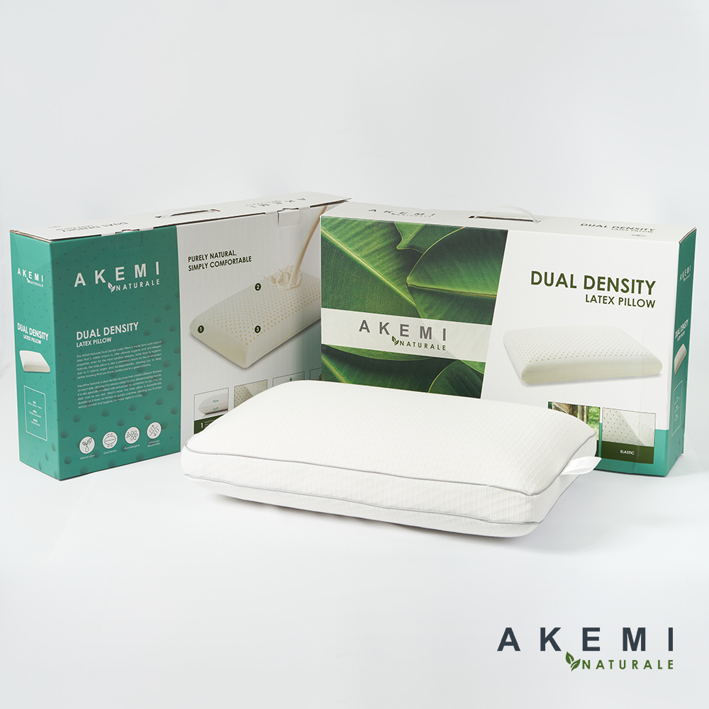 AKEMI Naturale Dual Density Latex Pillow - Temptations - Malaysia Airlines