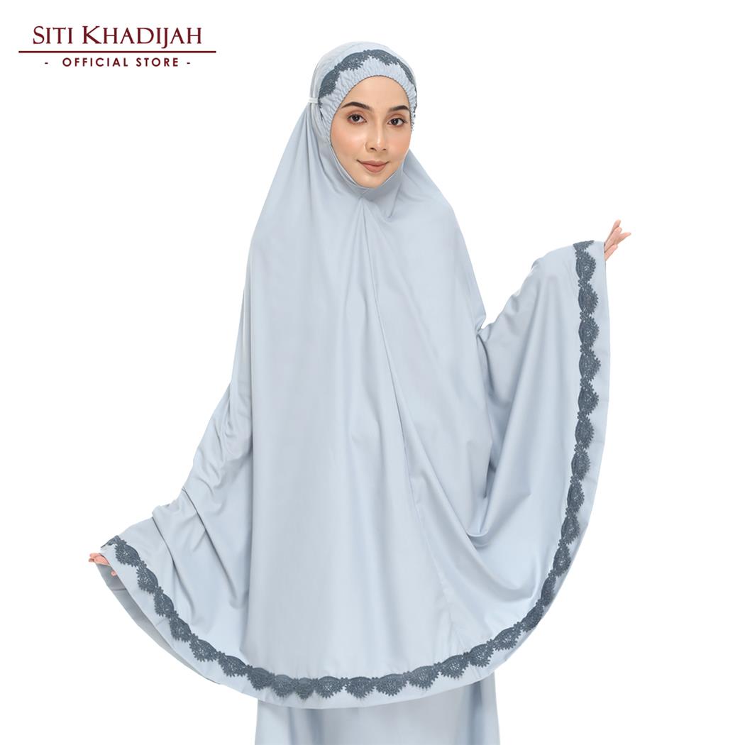 Siti Khadijah Telekung Modish Fellah in Light Grey ( M) - Temptations ...