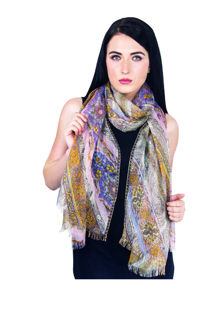 Eurasia Printed Scarf - Temptations - Malaysia Airlines