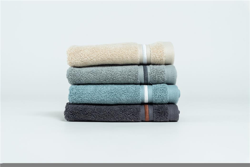 CANNON BRENTLEY EGYPTIAN ULTIMATE GRAY HAND TOWEL Temptations